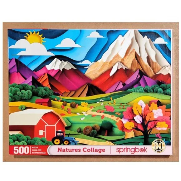 NATURE'S COLLAGE by Springbok JIGSAW PUZZLE 500 pieces - Picture 3 of 8